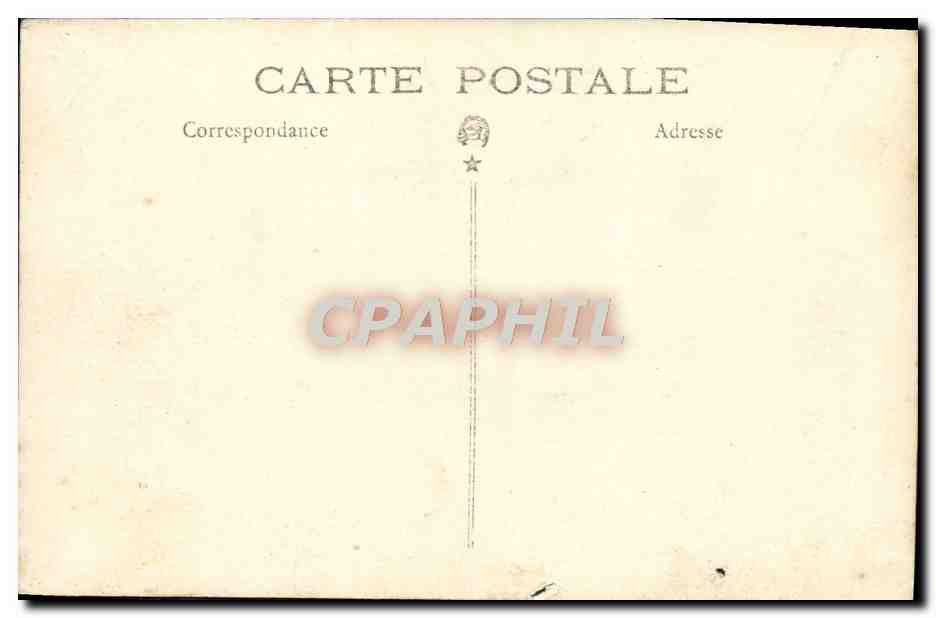 CARTE PHOTO Famille Folklore — Rückseite