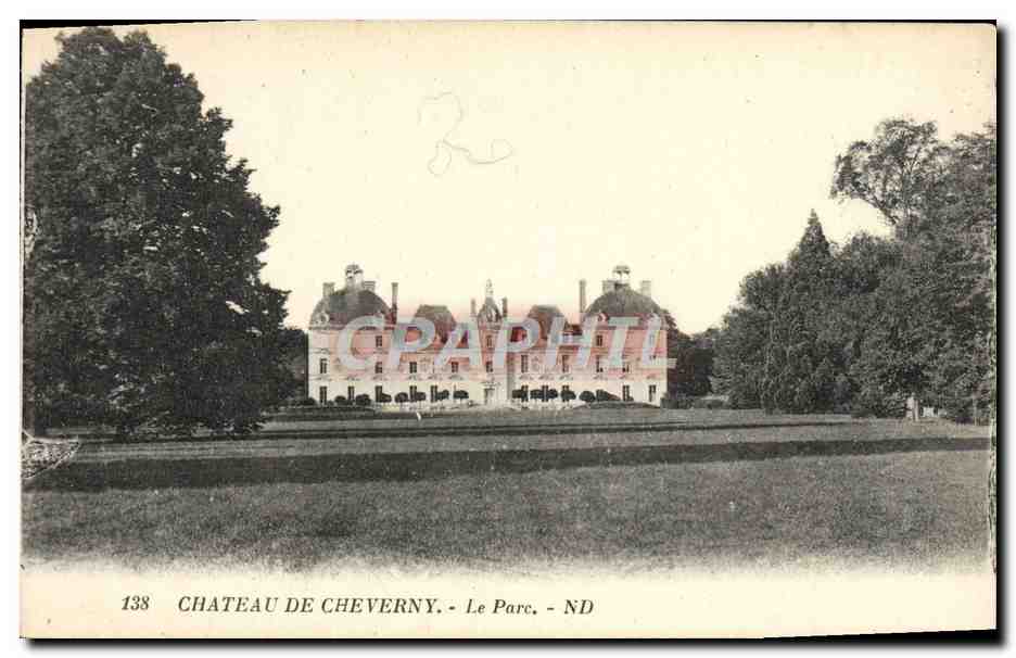 Château de Cheverny — Le Parc — éditeur Neurdein & Cie, n° 138
