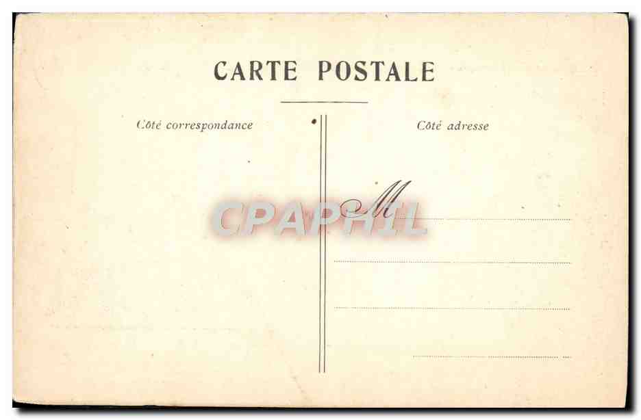 CPA Blois Aile Louis XII — Verso
