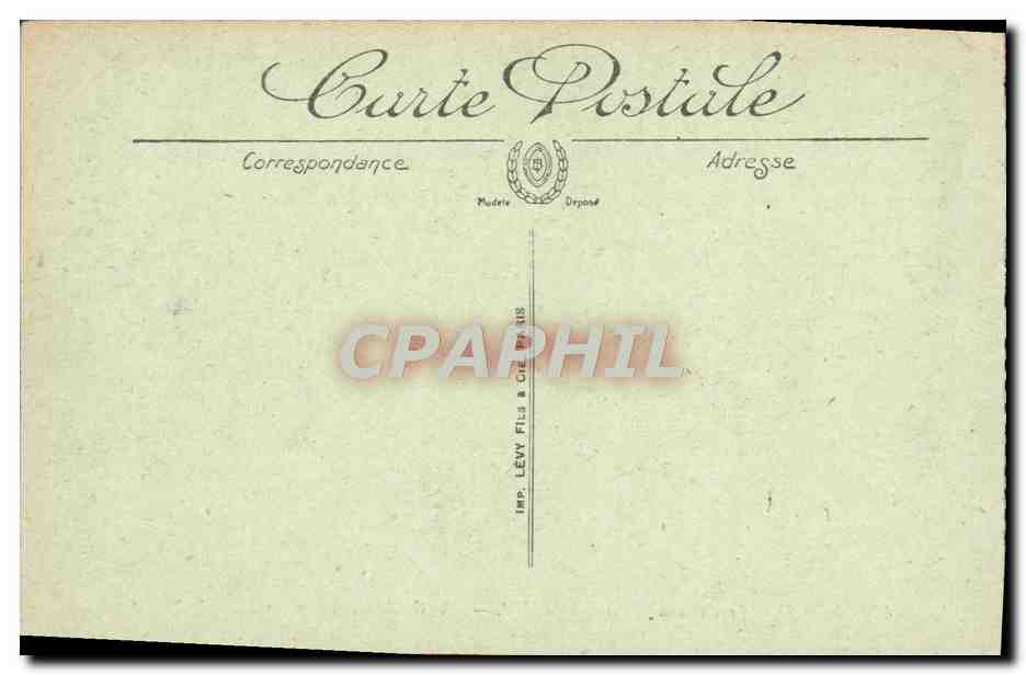CPA Blois Le Chateau Aile Louis XII — Verso