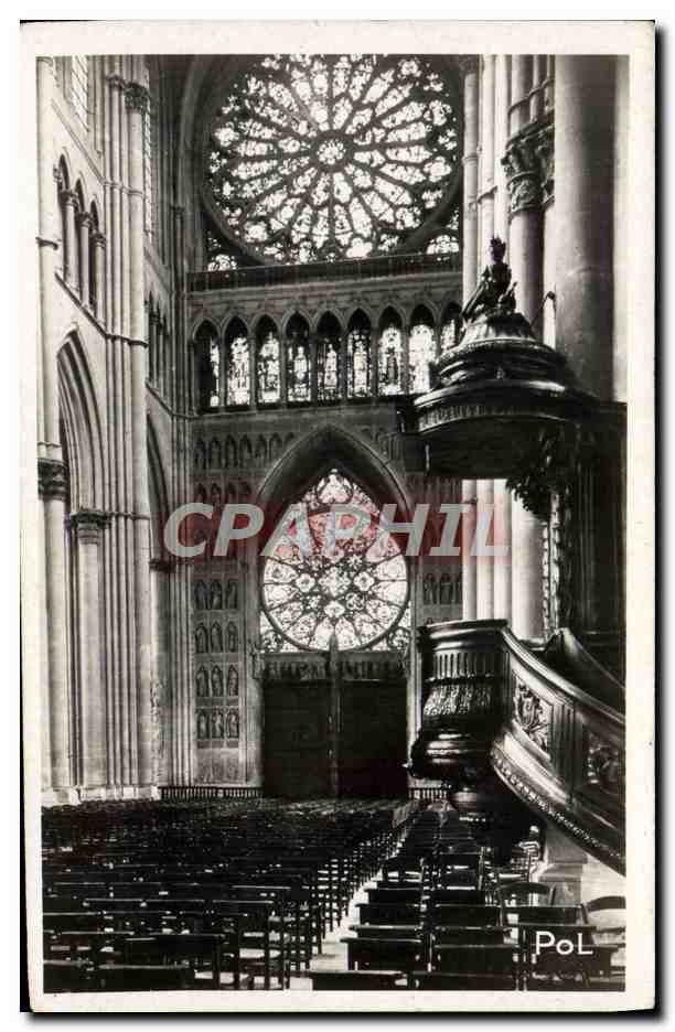 Cathédrale de Reims — Grande Nef et Roses — PoL
