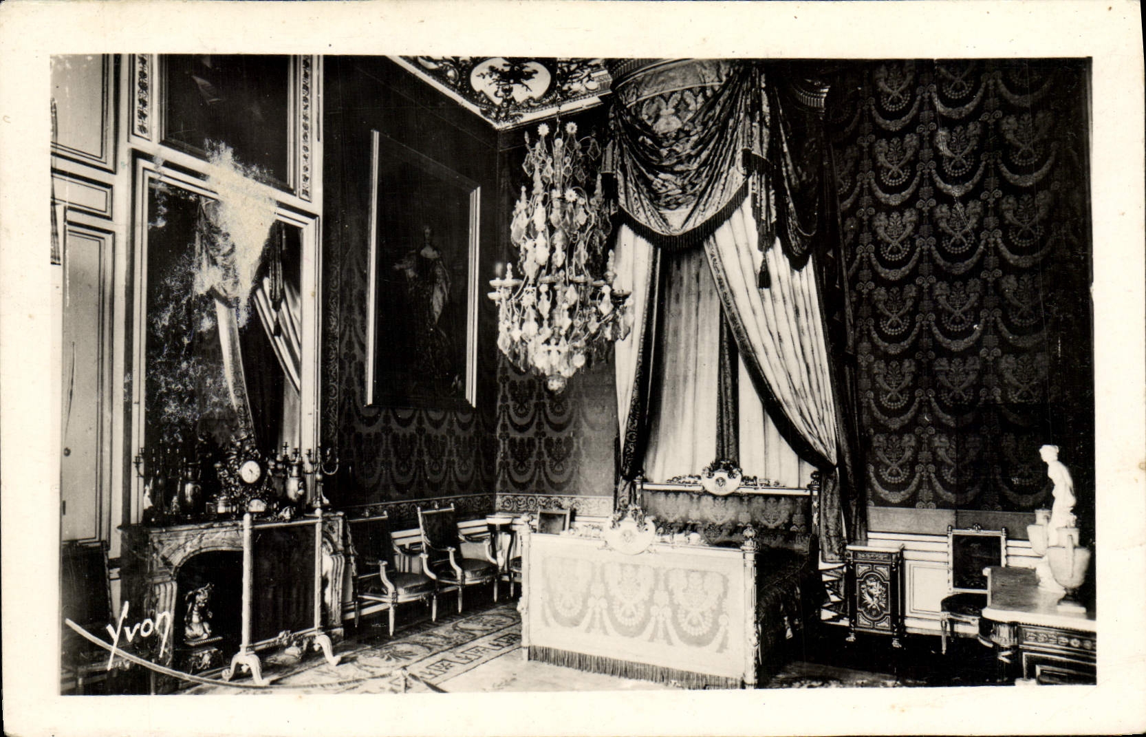 Palazzo di Fontainebleau — Camera del Duca d'Orléans — Edizioni d'Arte Yvon