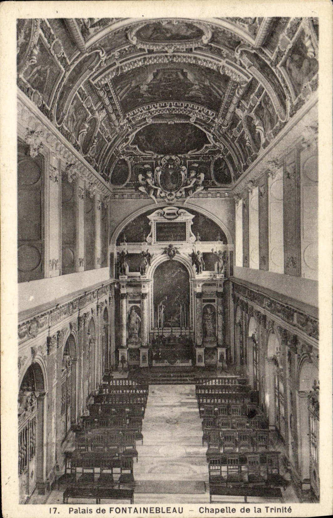 Palazzo di FONTAINEBLEAU – Cappella della Trinità