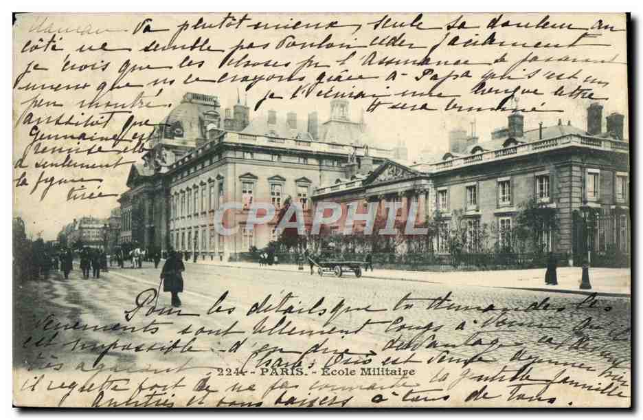 CPA Paris Ecole Militaire