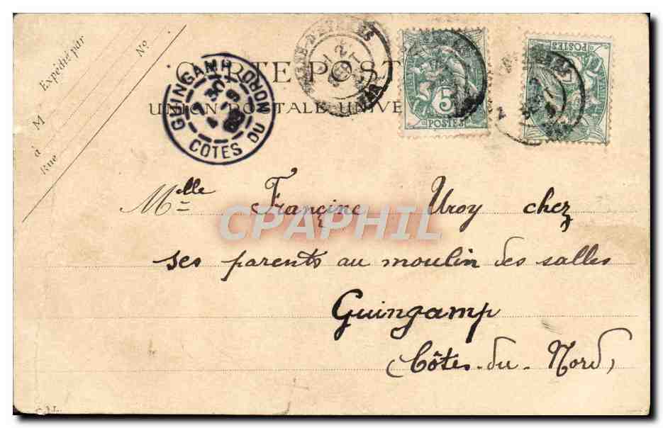 CPA Toulon Vue Generale de la Rade et de L'Escadre Bateaux — Reverso