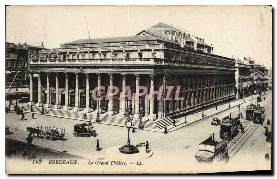 CPA Bordeaux Le Grand Theatre