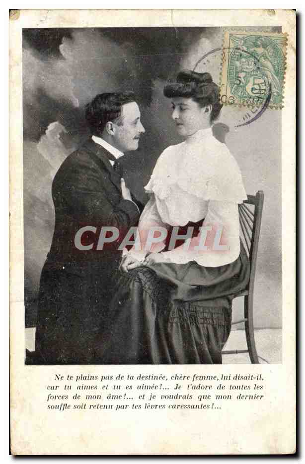 CPA Fantaisie Femme