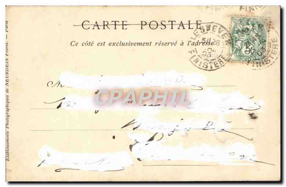CPA Fantaisie Enfant Lyre  — Verso