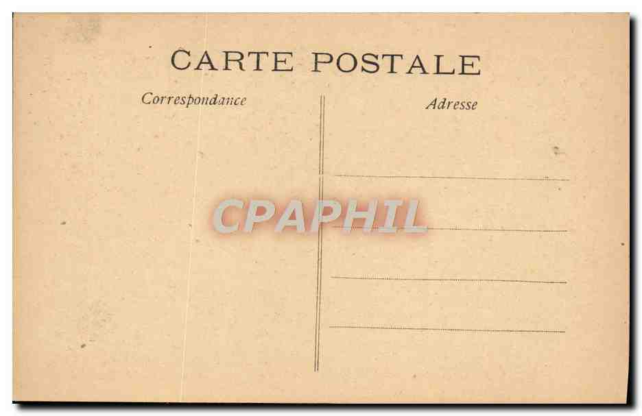 CPA Le Joueur De Flute Alsina  — Rückseite