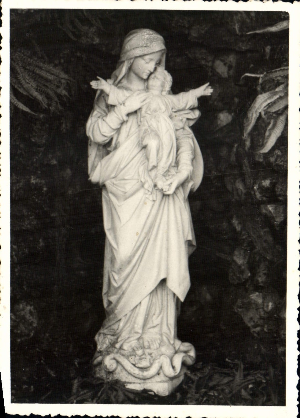 Photo Statue Vierge Jesus
