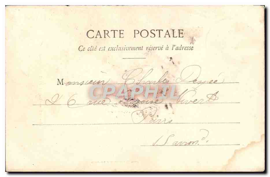 CPA Honni Soit qui Mal y Pense Enfant Bougie  — Rückseite