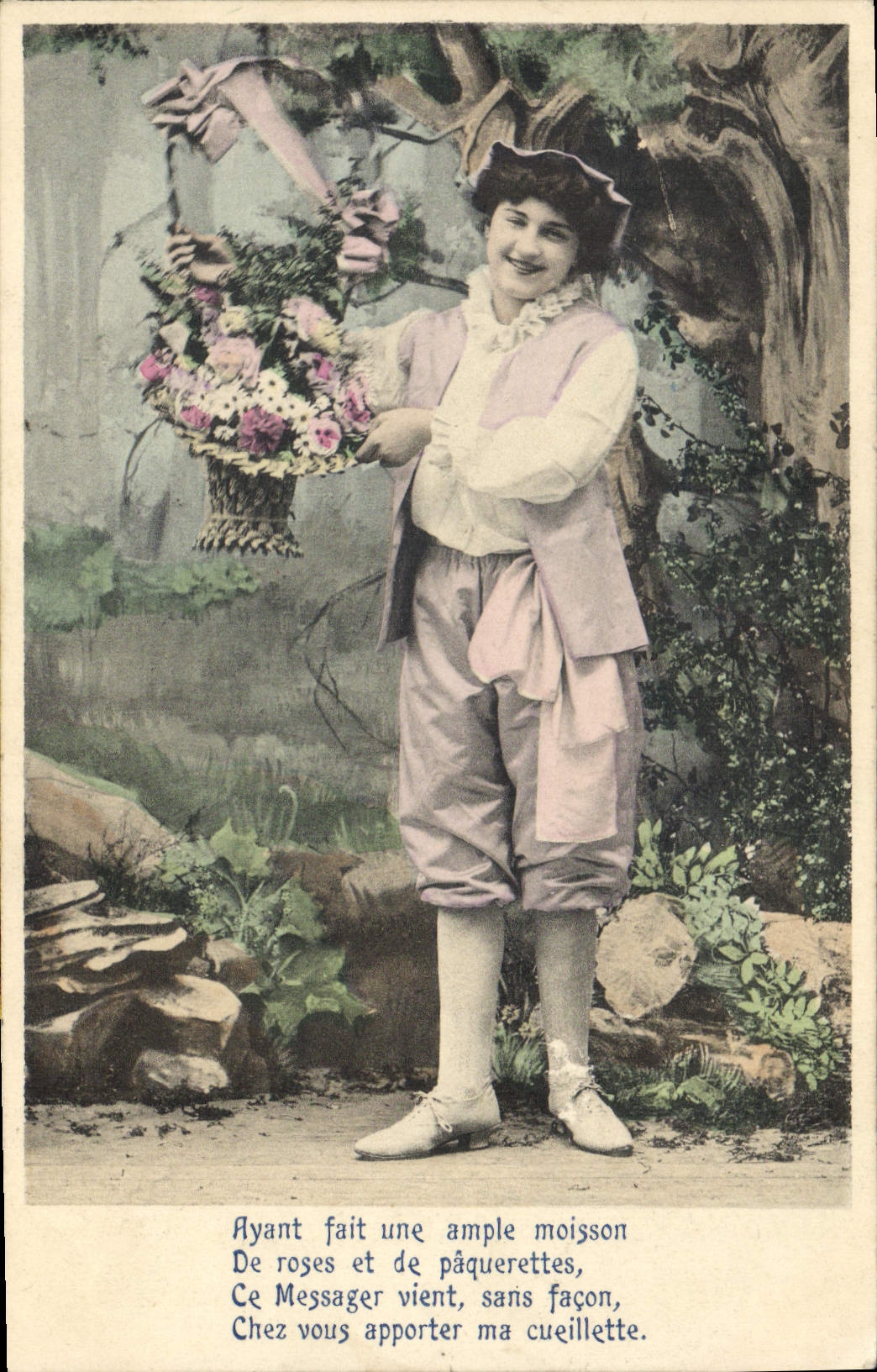 CPA Fantaisie Femme