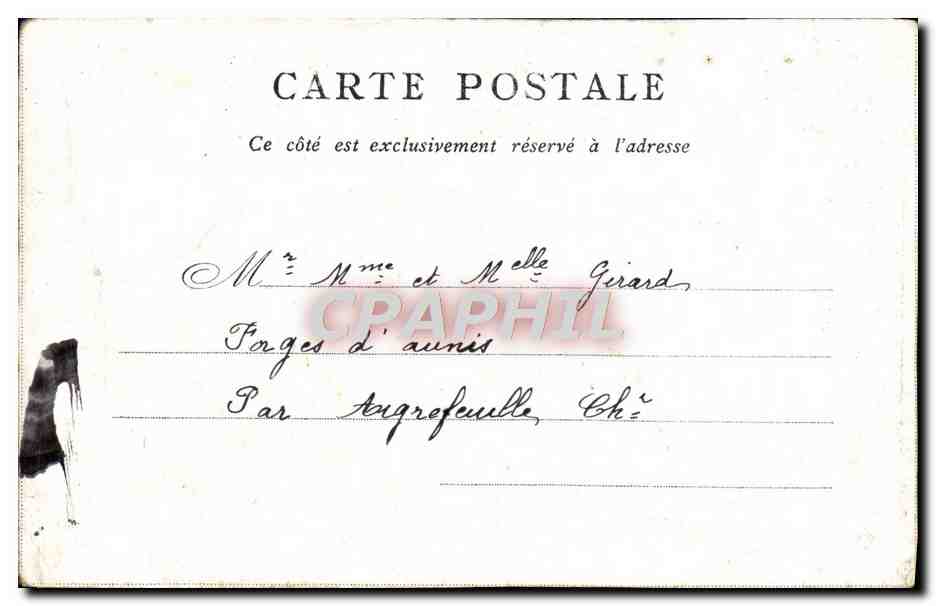 CPA Notre Dame Edite Par Le Bon Marche Paris — Verso