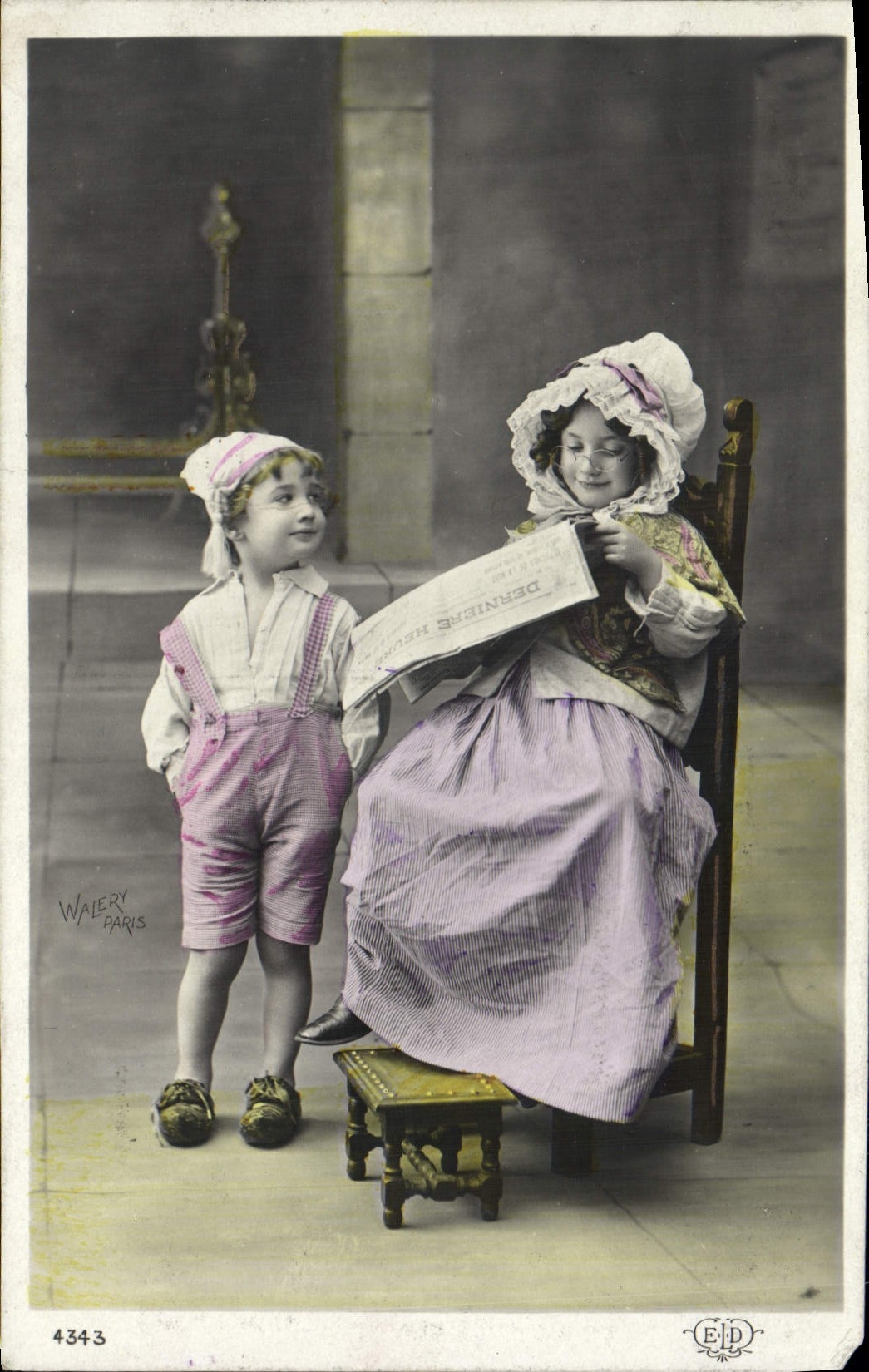 CPA Fantaisie Enfants