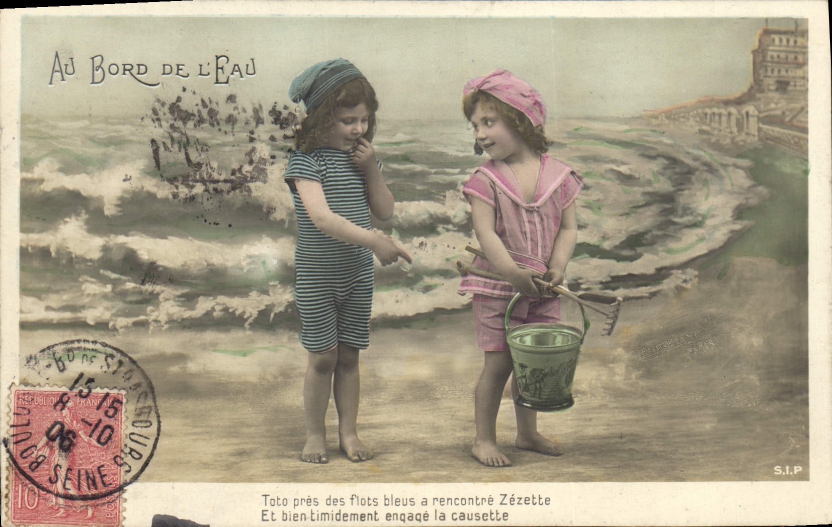 CPA Fantaisie Enfants
