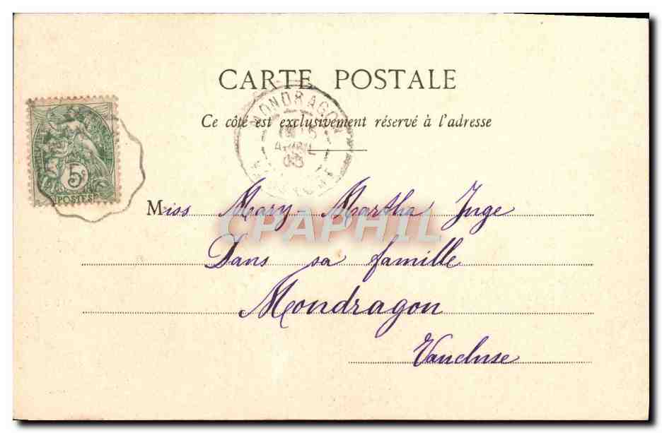 CPA Fantaisie Enfant Petits Dieux Lyre Apollon  — Verso