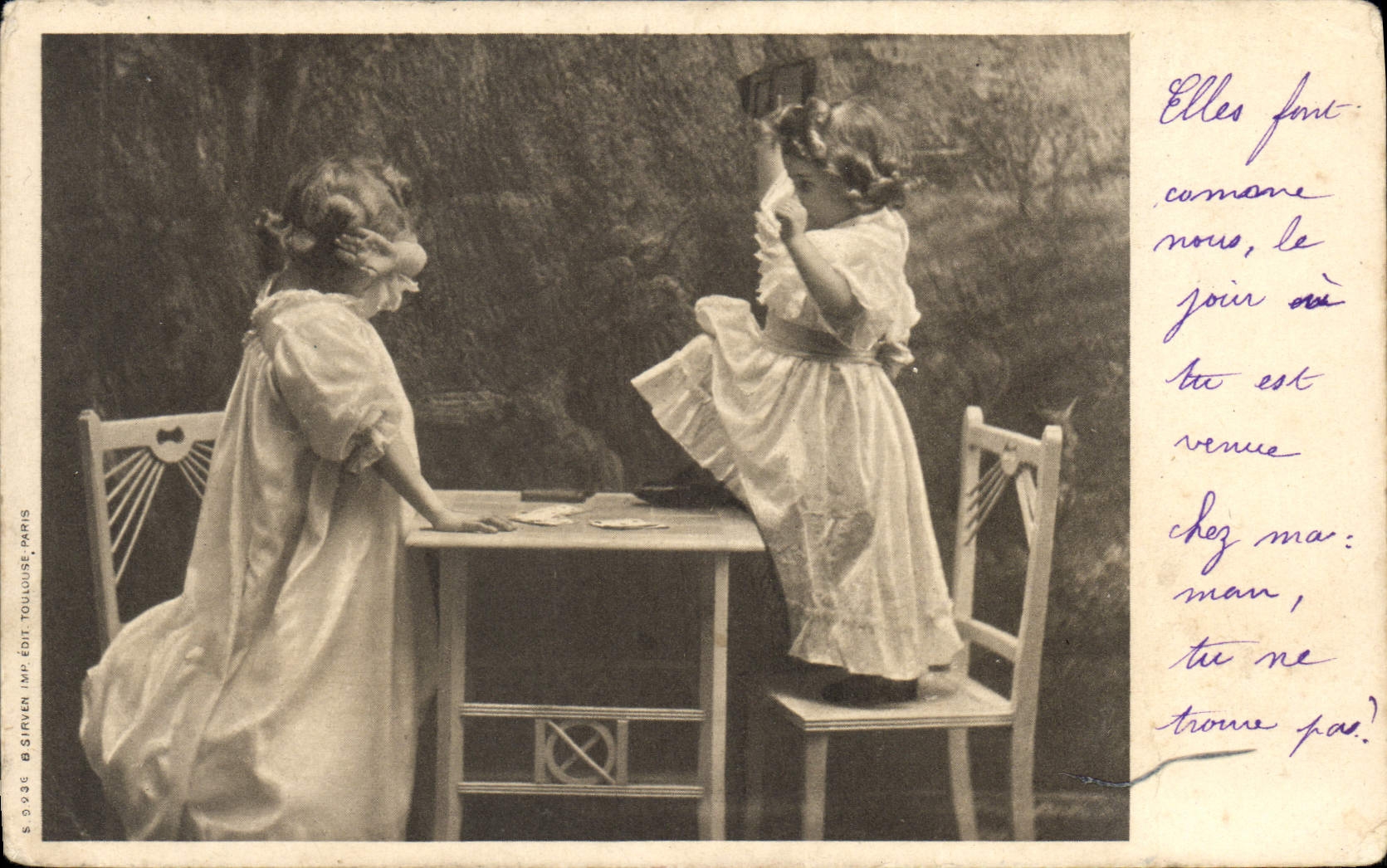 CPA Fantaisie Enfants