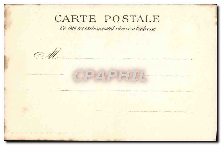 CPA Fantaisie Enfants — Rückseite