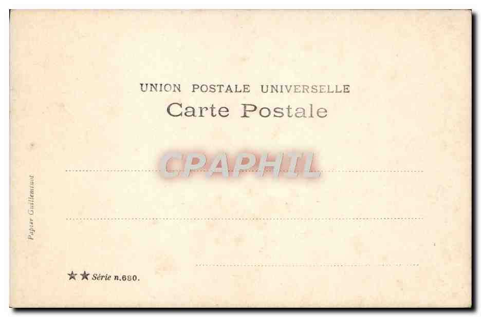 Les Jolies Caméristes — De Neuville — Walery Paris — Verso