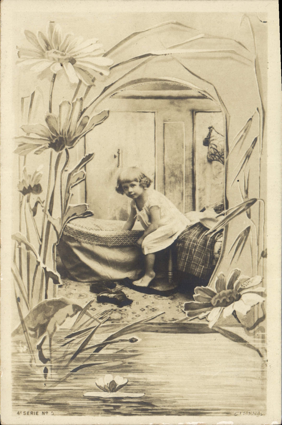 CPA Fantaisie Enfant Bebe