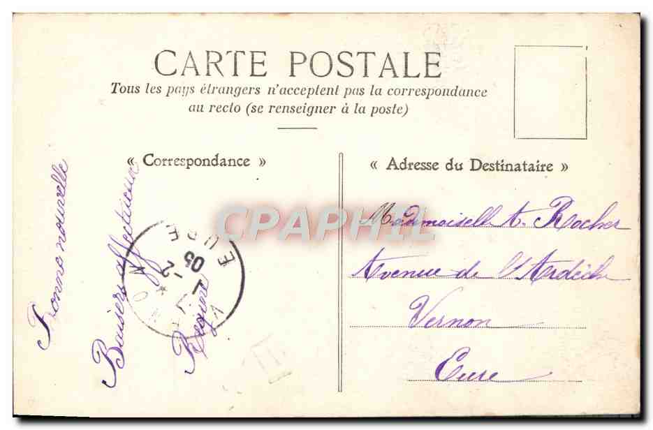 Femme et enfant dans un parc — éditeur FLORIAL, n°2 — Achterkant
