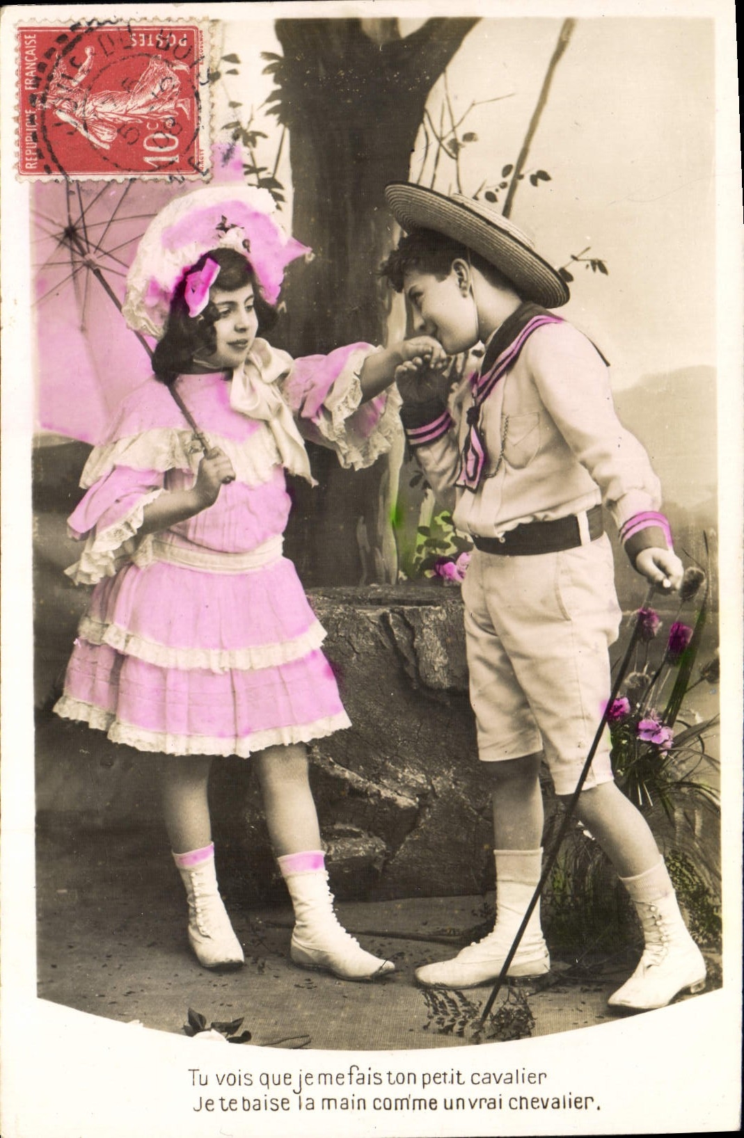 CPA Fantaisie Enfants