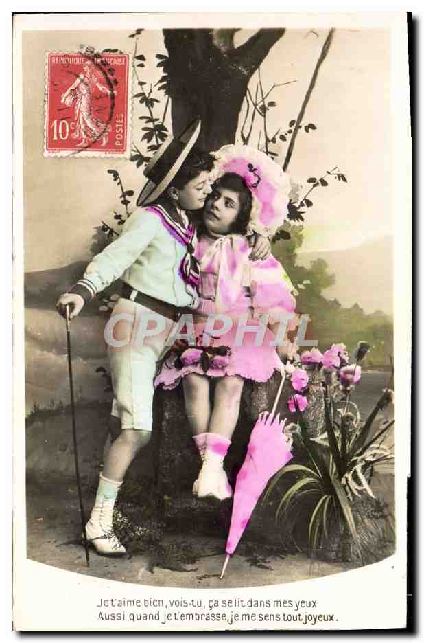 CPA Fantaisie Enfants