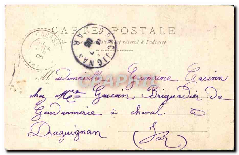CPA Fantaisie Enfant Poupee — Rückseite