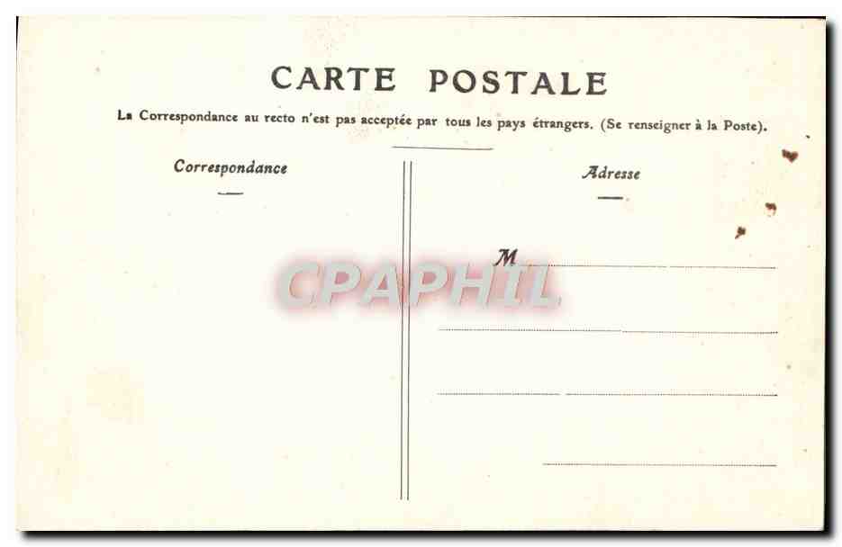 Pensée Lointaine — Poème — Éditeur non identifié, n° de série non visible — Verso