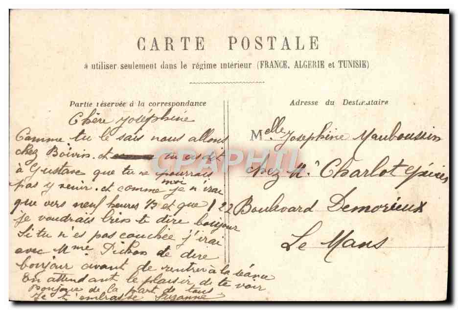 CPA Fantaisie Femme Soldat Militaria  — Verso