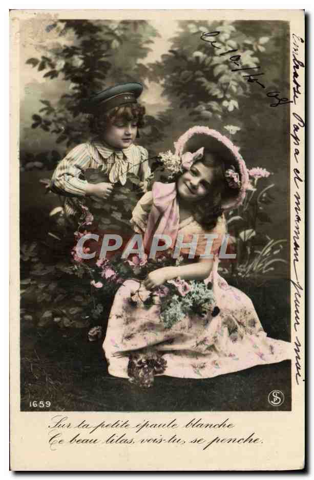CPA Fantaisie Enfants