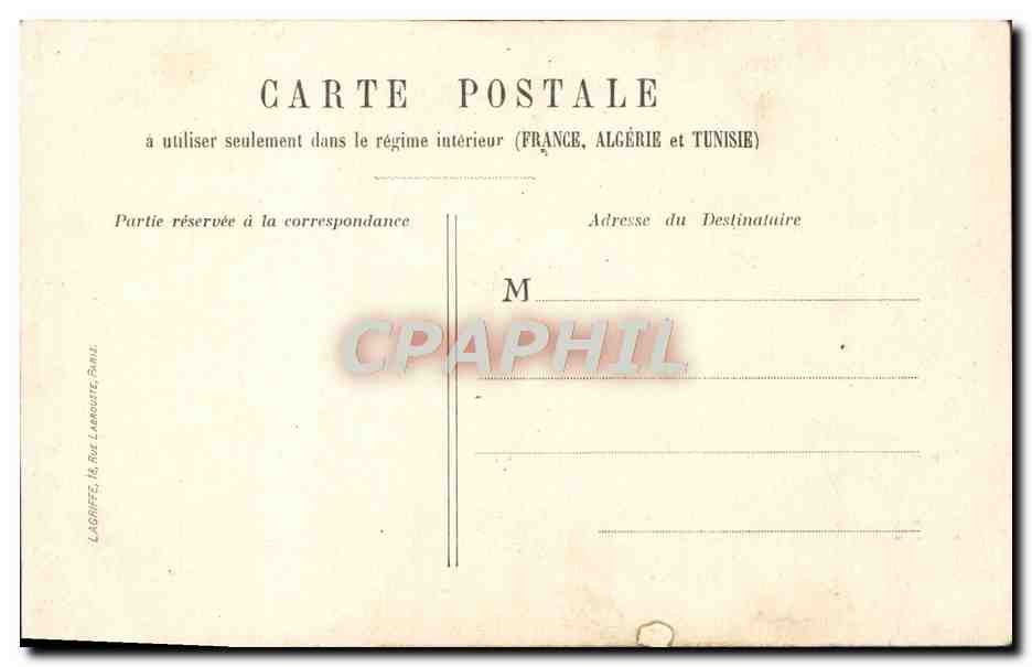 Amours Russes — Sujet : couple en tenue traditionnelle russe — éditeur LAGRIFFE, 18 — Reverso