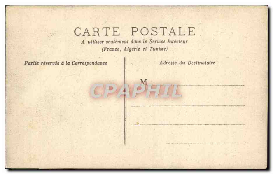 CPA Fantaisie Un jour de diable cherchant femme Opera Danseuse — Verso