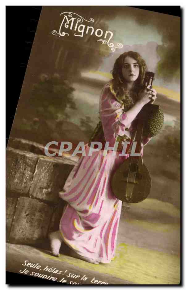 CPA Fantaisie Femme Mignon 
