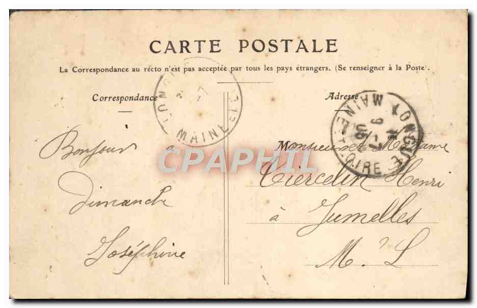 CPA Fantaisie Enfants Les millions des Chartreux Moines — Rückseite