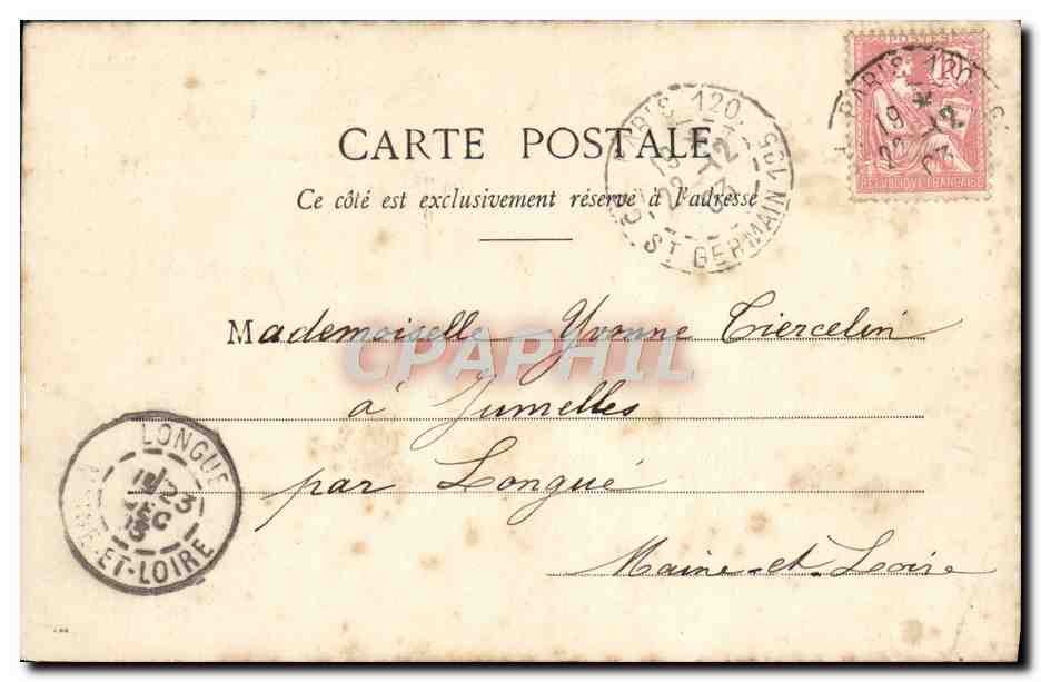 CPA Fantaisie Enfants Le Noel de nos bebes — Verso