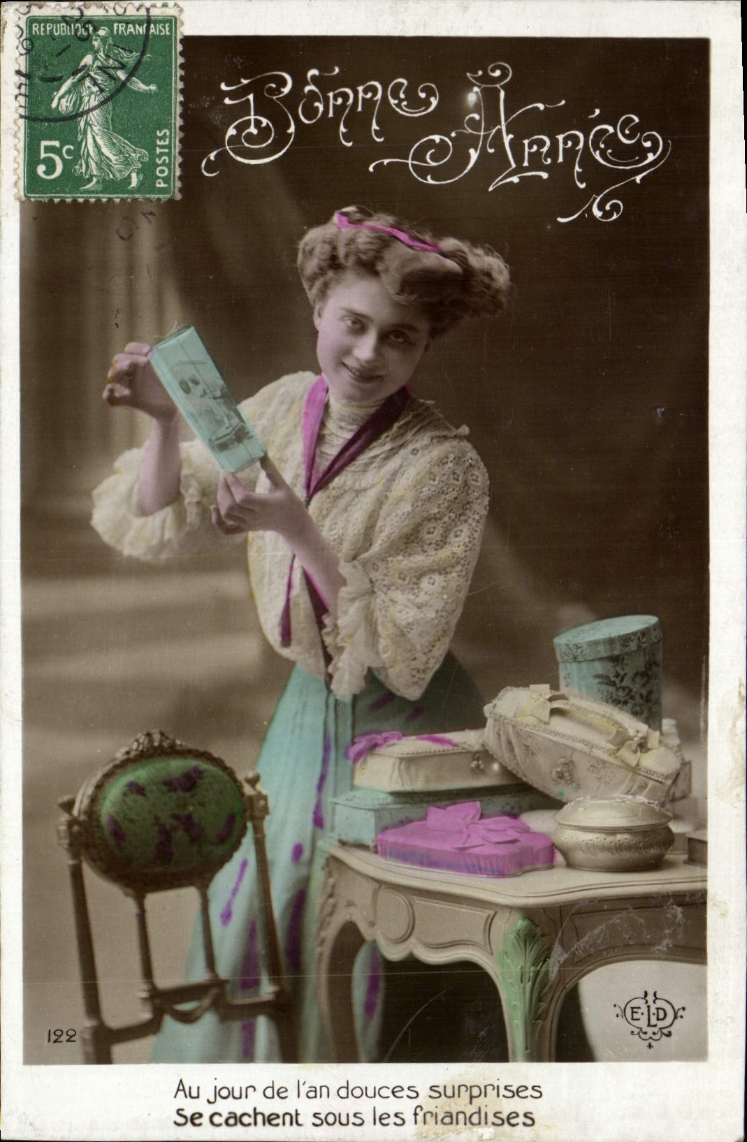 Félicitations de Bonne Année — Éditeur EID, n°122