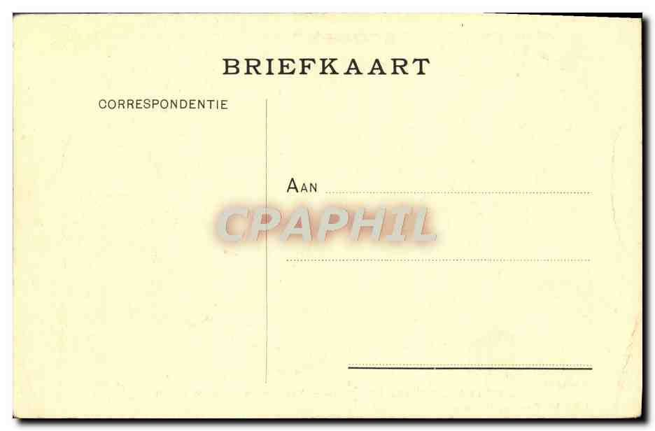 CPA Pieter Brueghel De Jonge Vallmsche Spreekwoorden — Verso