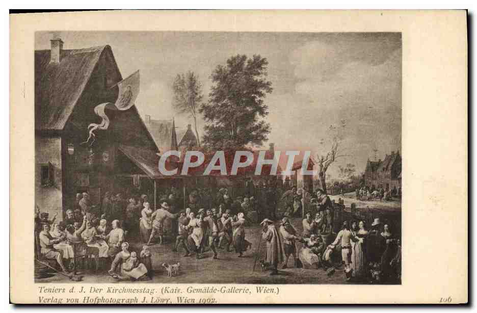 CPA Teniers Kirchmesstag Verlag von Hofphotograph Wien