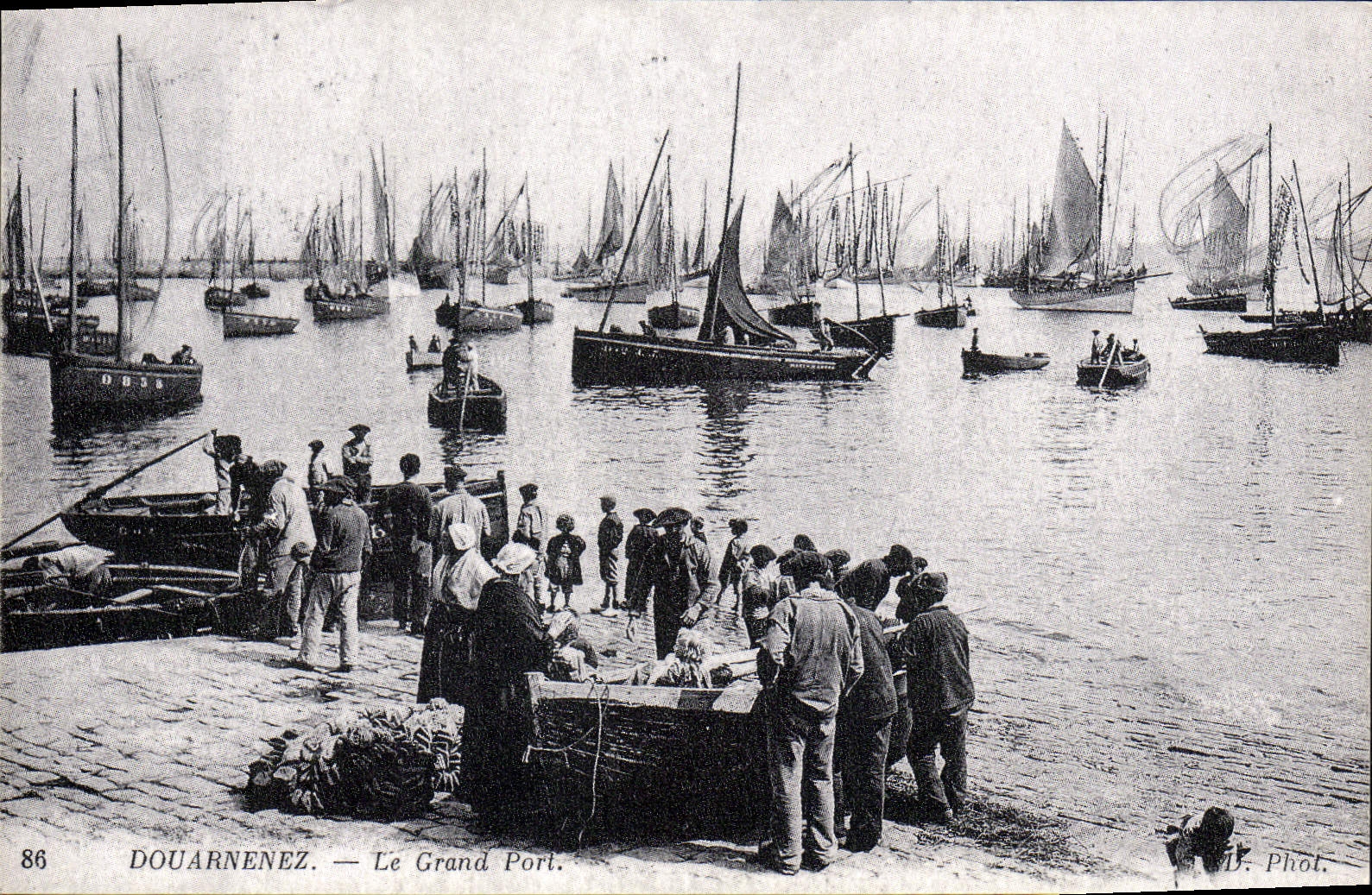 REPRO Douarnenez Le Grand Port Bateaux