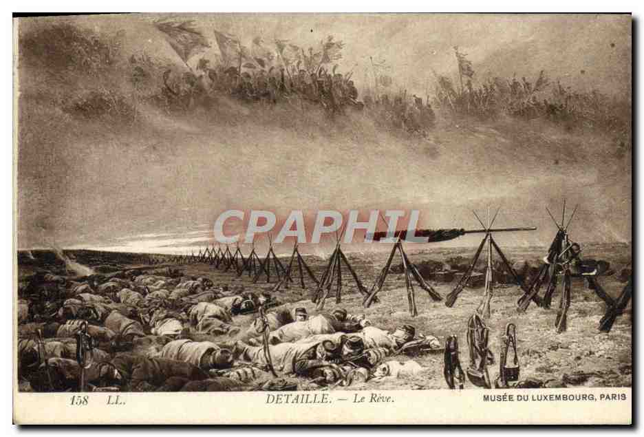 CPA Detaille Le Reve Musee Du Luxembourg Paris
