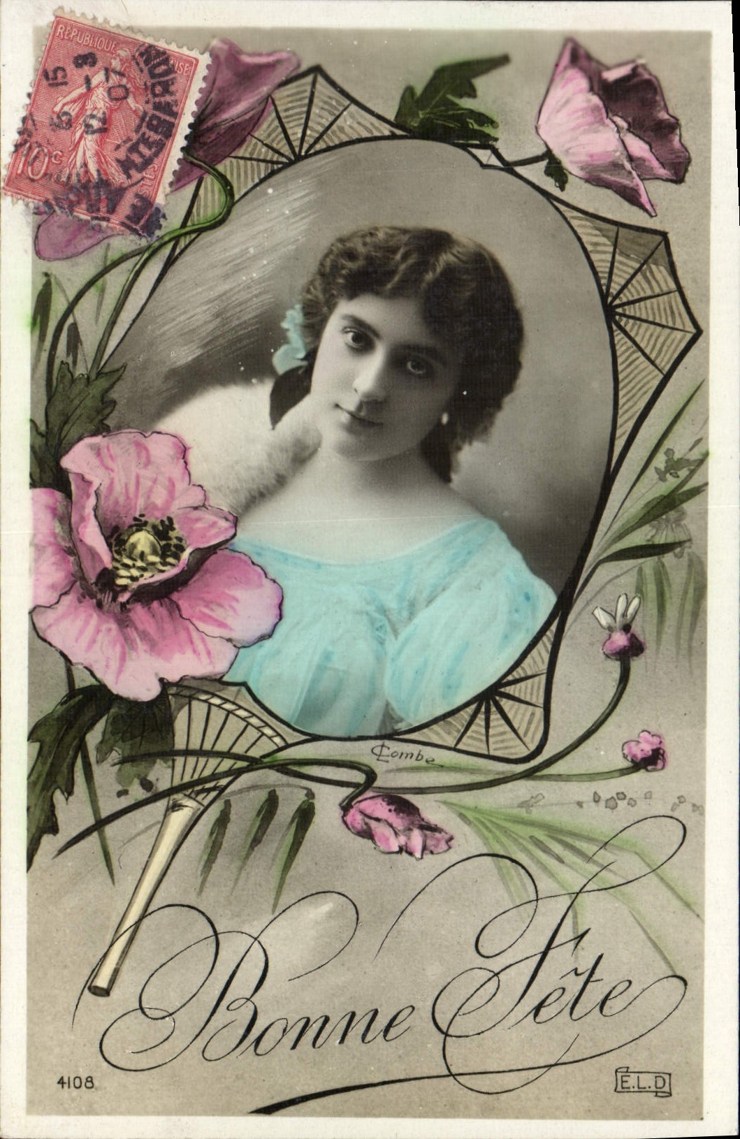 CPA Bonne Fete Femme