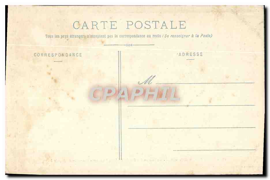CPA Nancy Place Stanislas Grilles en for forge de Jean Lamour  — Verso