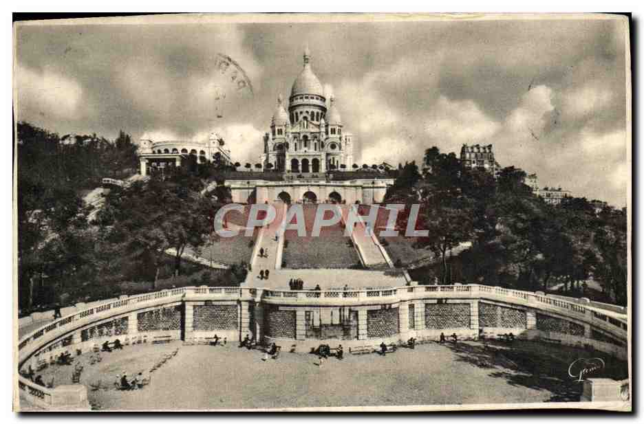 Moderne Ansichtskarte Brücke Concord und Platz Paris