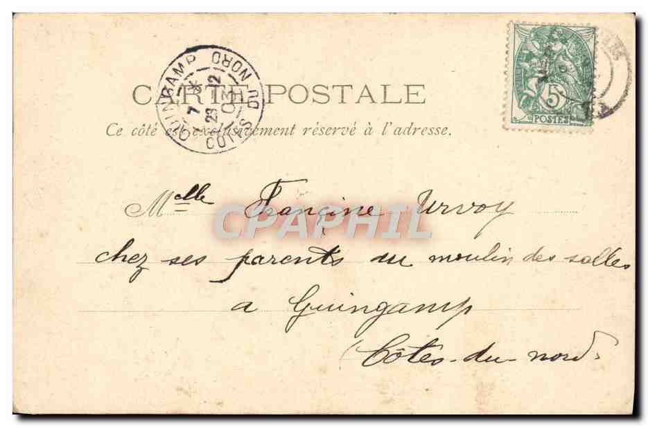 CPA Toulon Porte De l'Arsenal Maritime Militaria — Verso