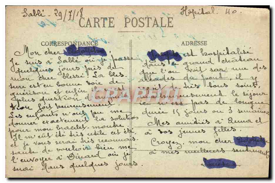 CPA Sable Sur Sarthe Paysage Pres Du Viaduc Enfant peche Pecheur — Back