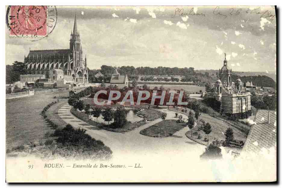 CPA Rouen Ensemble De Bon Secours