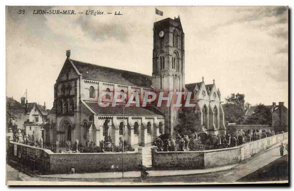 Lion-sur-Mer — L'Église — LL.
