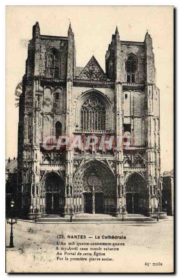 CPA Nantes La Cathedrale 