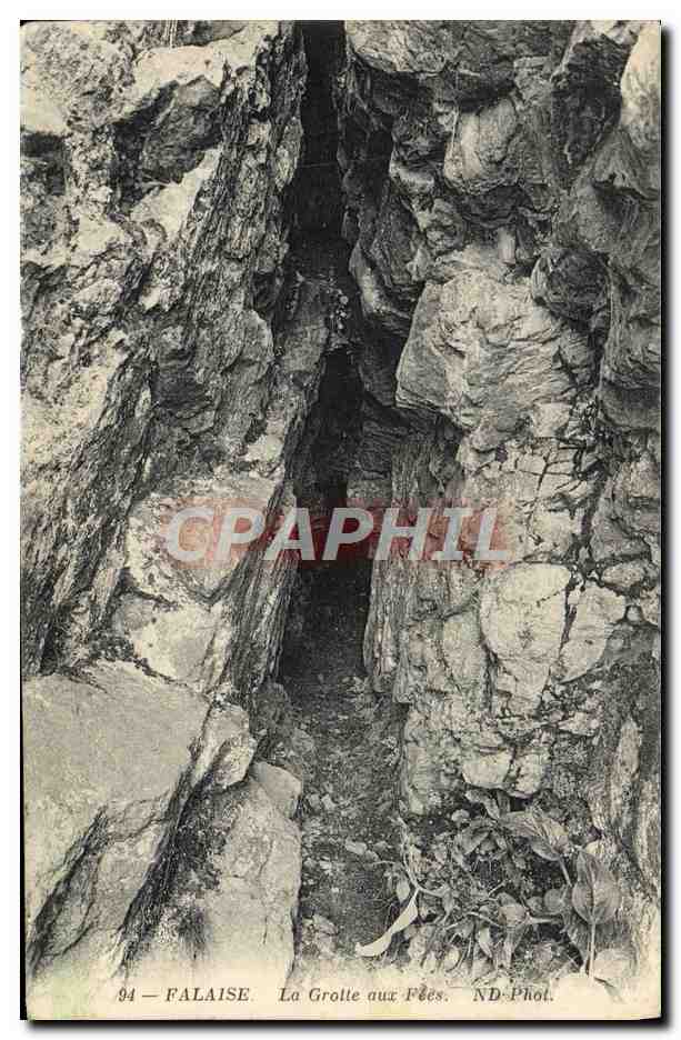 CPA Falaise La Grotte Aux Fees
